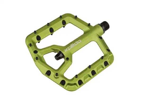 X-pedo Trident Large platformové pedále zelená