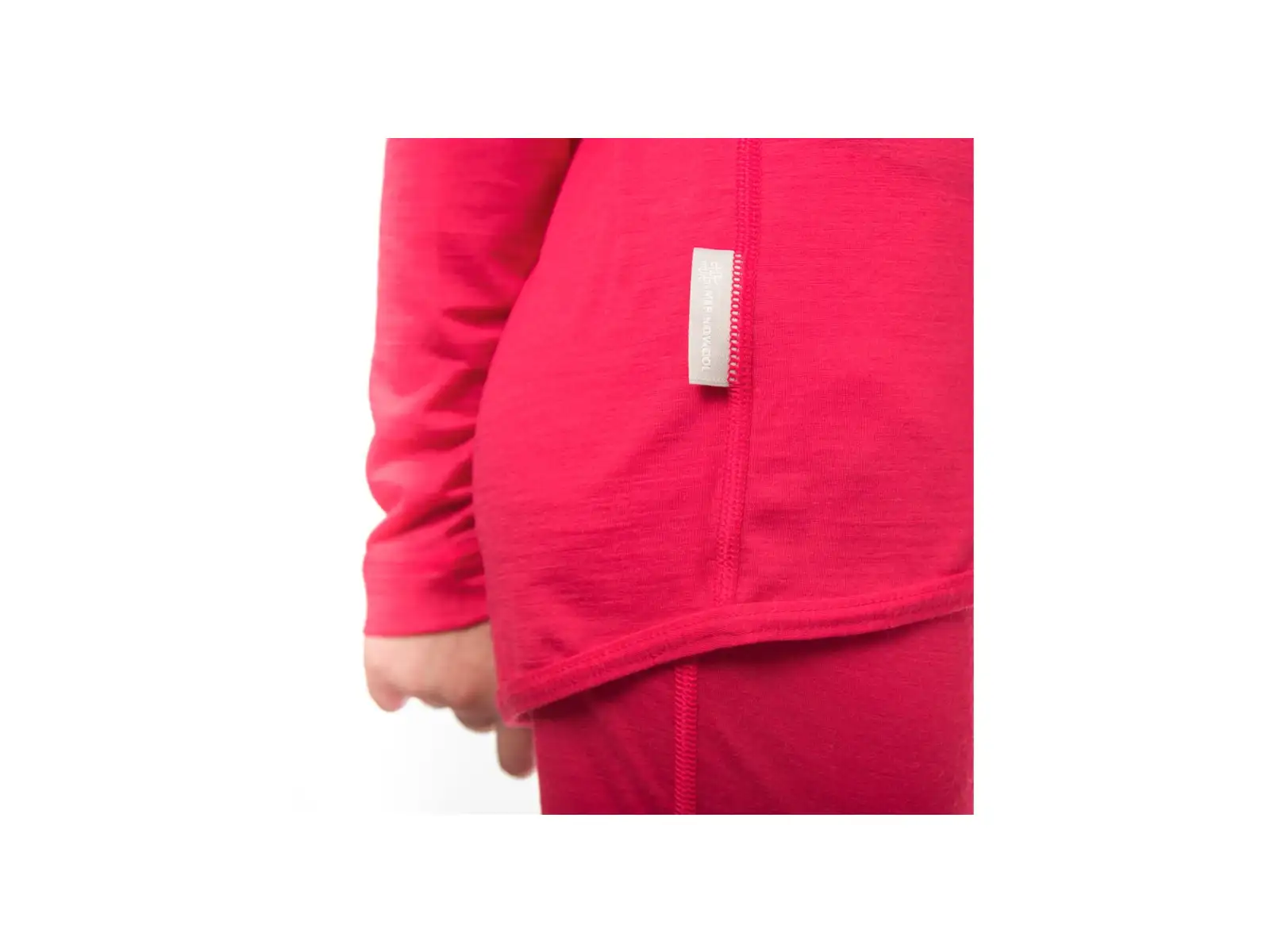 Sensor Merino Air detský set tričko dlhý rukáv + spodné nohavice Magenta
