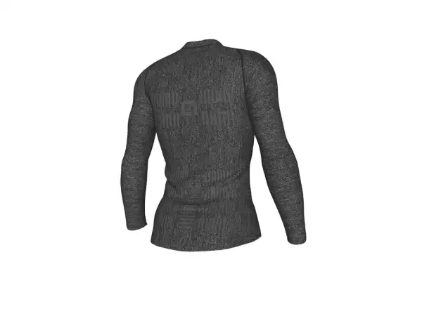 Alé Seamless Wool pánske funkčné tričko dlhý rukáv šedá
