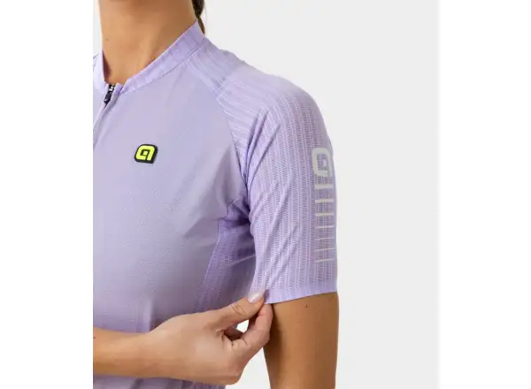 Alé R-EV1 Silver Cooling dámsky dres krátky rukáv Lavender