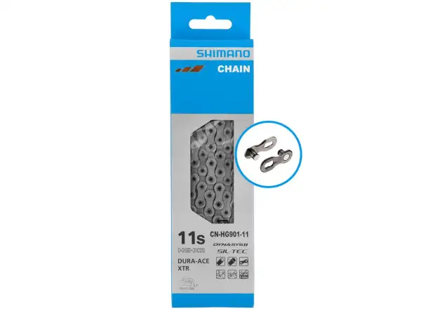 Shimano Dura-Ace/XTR CN-HG901 reťaz 11-speed 116 článkov so spojkou