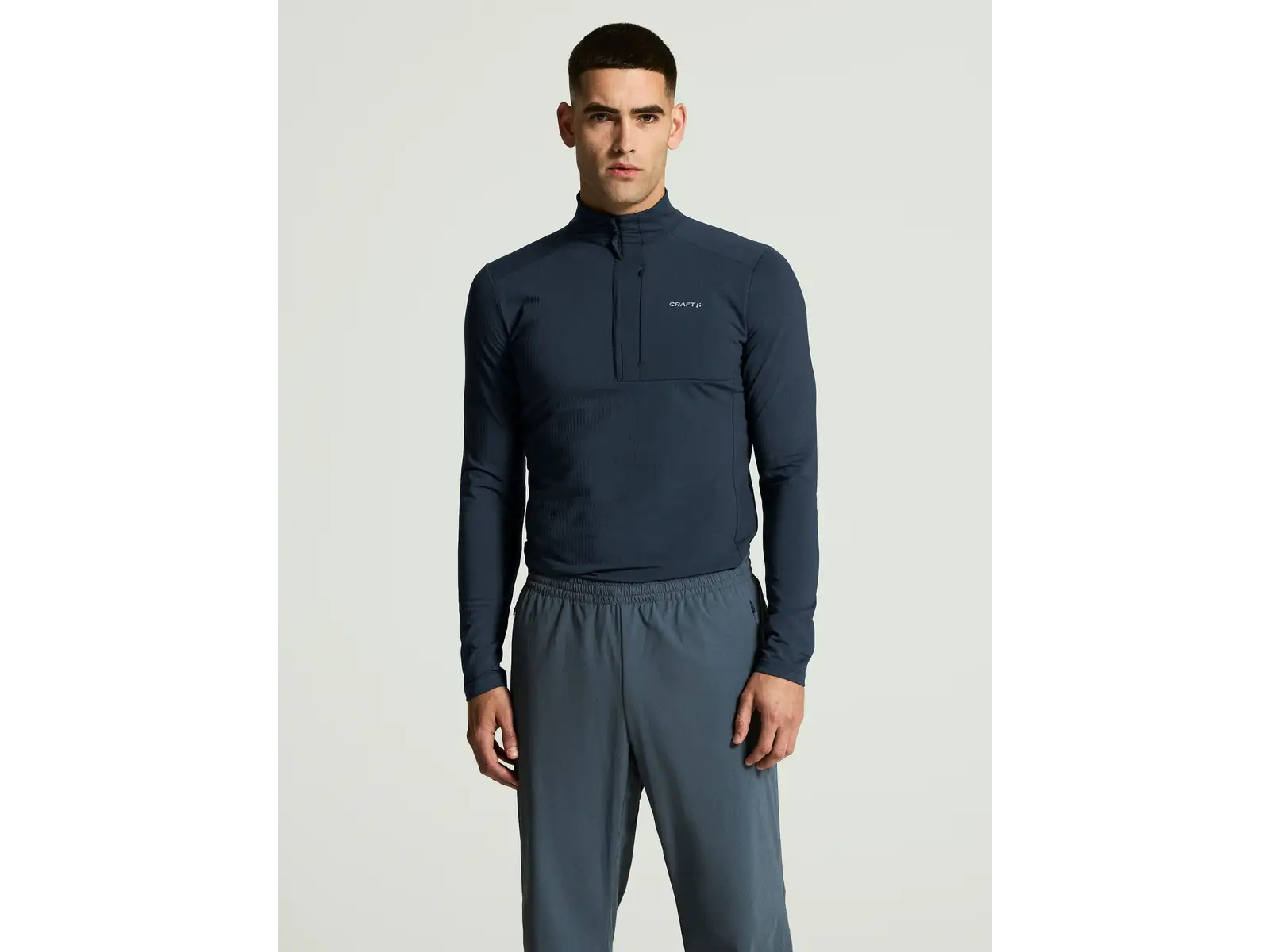 Craft Gain Thermal Midlayer 2 pánska mikina modrá