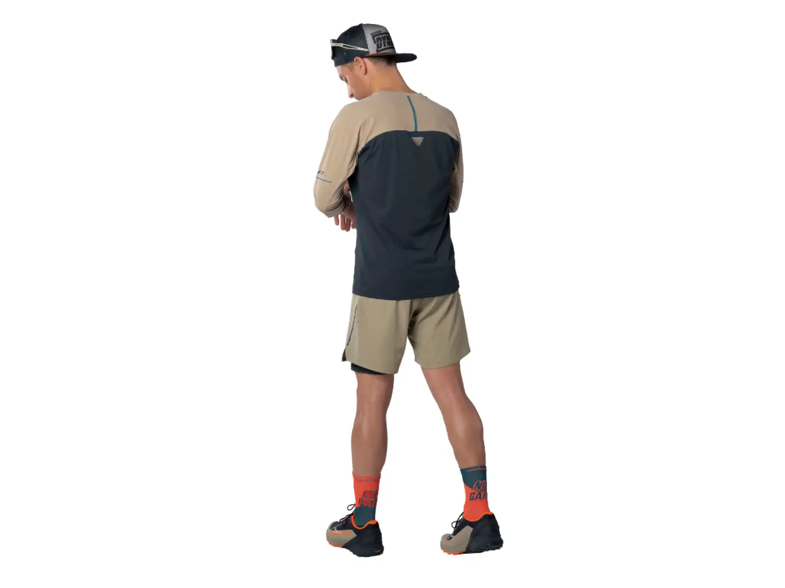 Dynafit Alpine Pro Pánske tričko s dlhým rukávom Blueberry/Rock Khaki