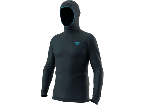 Dynafit Tigard Merino Hoody Pánske tričko s dlhým rukávom Blueberry