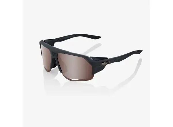 100% Norvik okuliare Soft Tact HiPER Crystal Black/Crimson