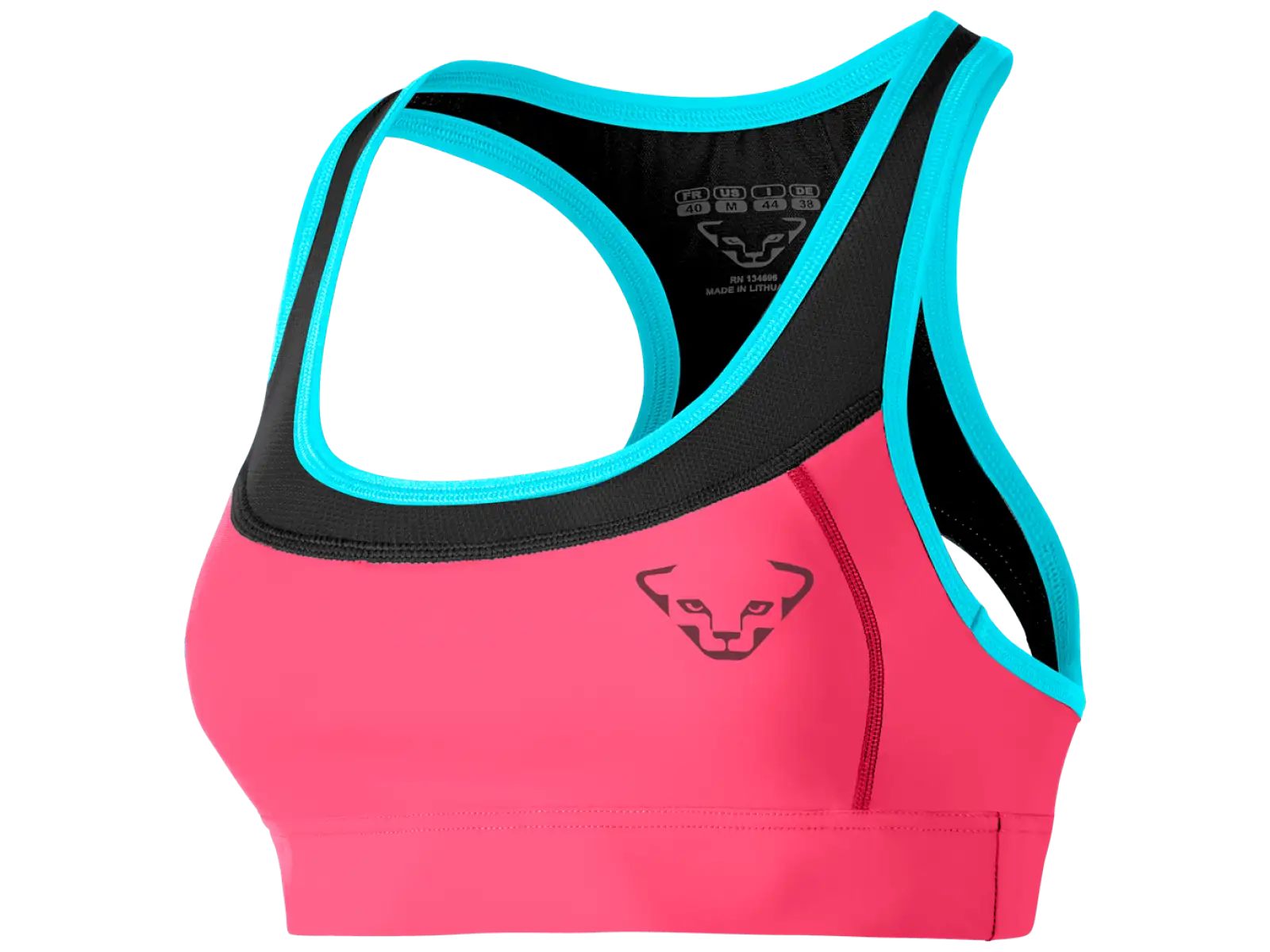 Dynafit React športová podprsenka Fluo pink