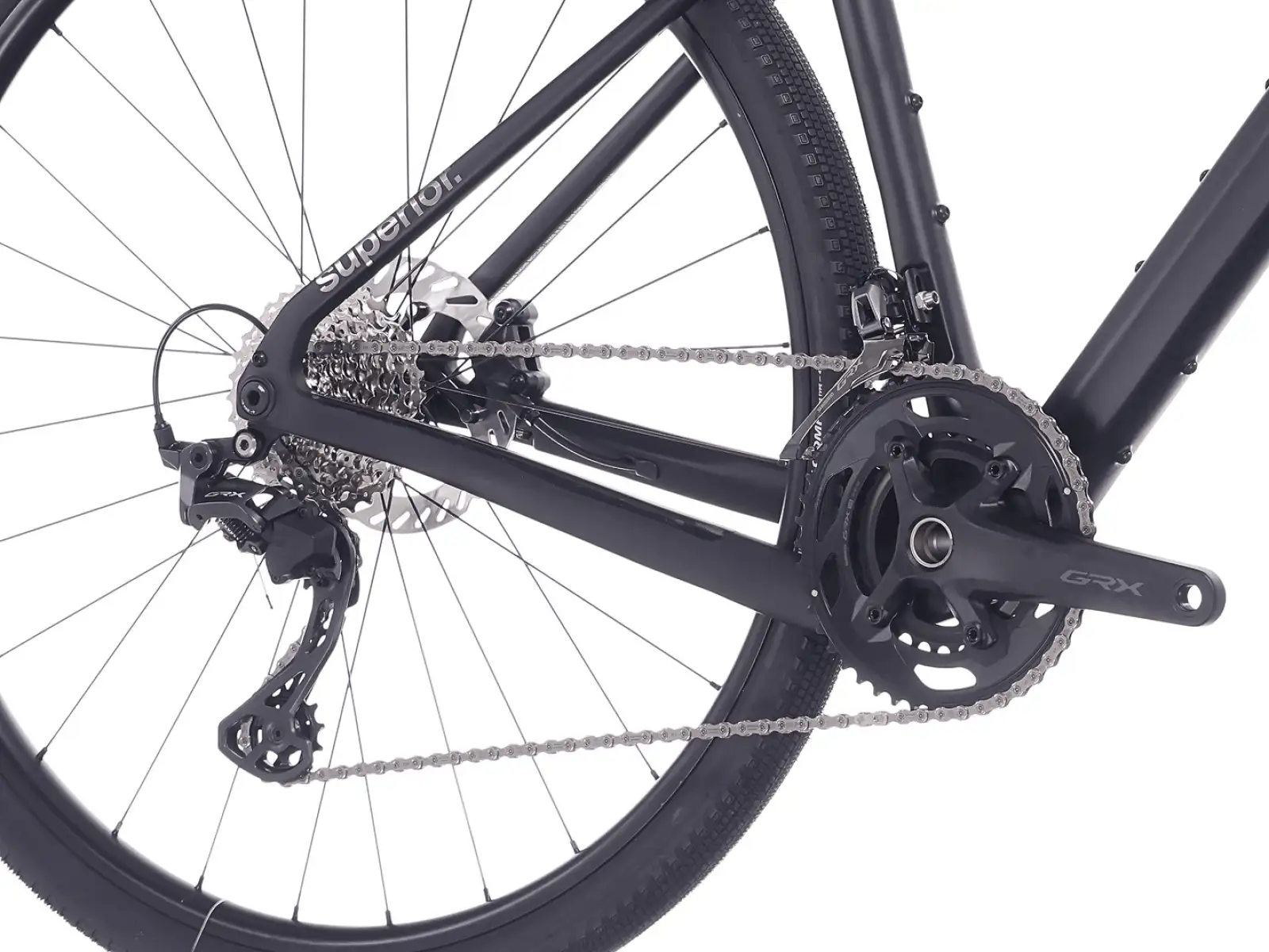 Superior GA 9.3 gravel bicykel Gloss Black