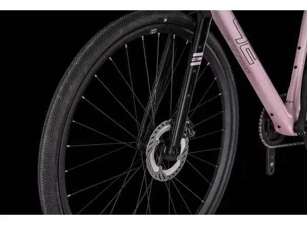 4Ever Grizzly Elite gravel bicykel coral / black