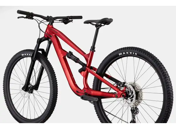 Cannondale Habit 4 celoodpružený horský bicykel Candy Red