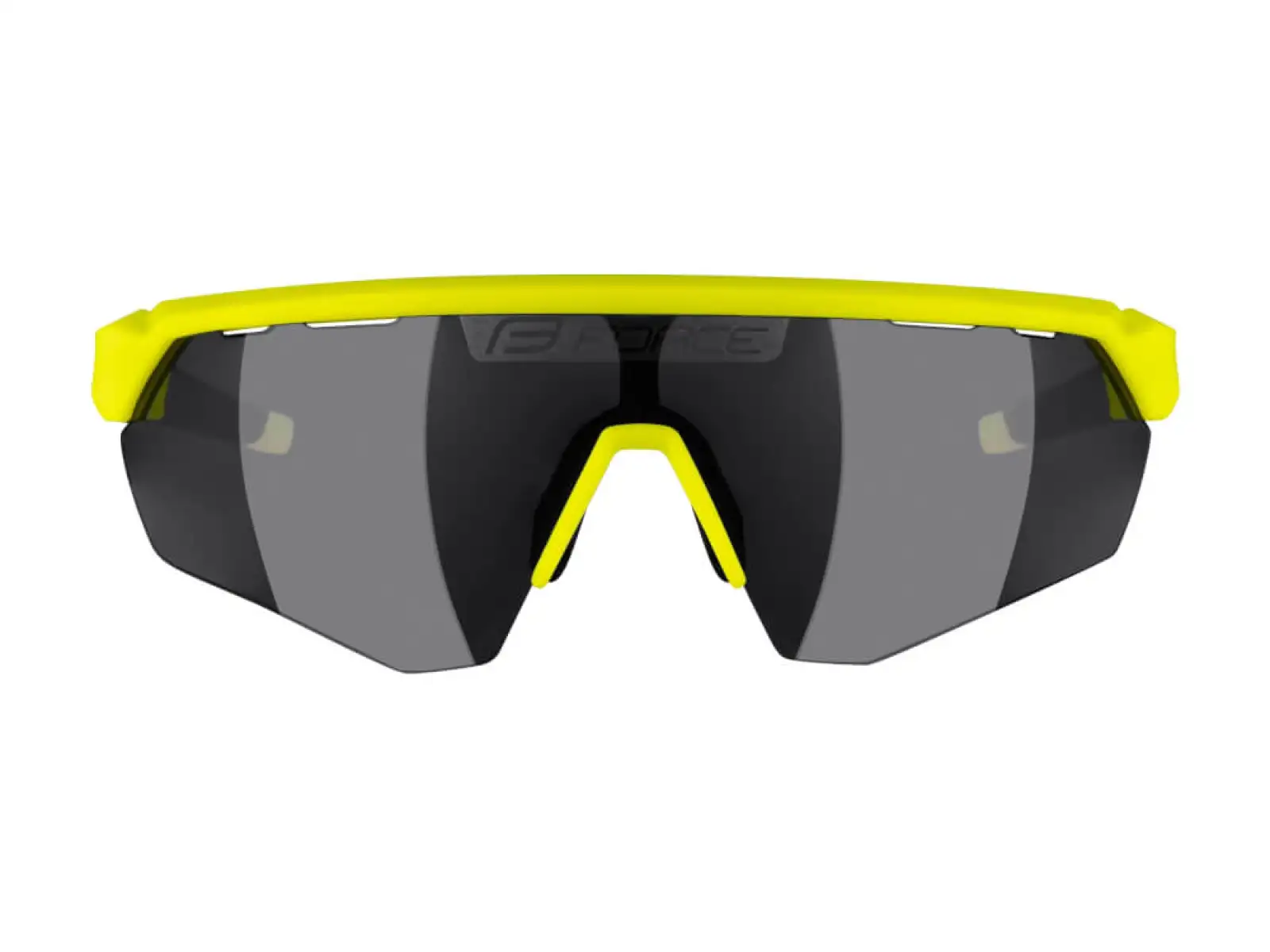 Force Enigma cyklistické okuliare fluo/čierne sklá