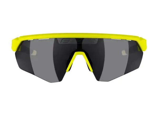 Force Enigma cyklistické okuliare fluo/čierne sklá