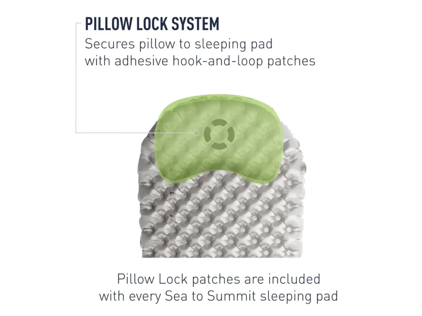 Sea to Summit Aeros Premium Deluxe Pillow nafukovací vankúš sivá