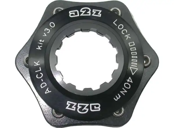 A2Z CLK Centerlock-6dier adaptér čierny