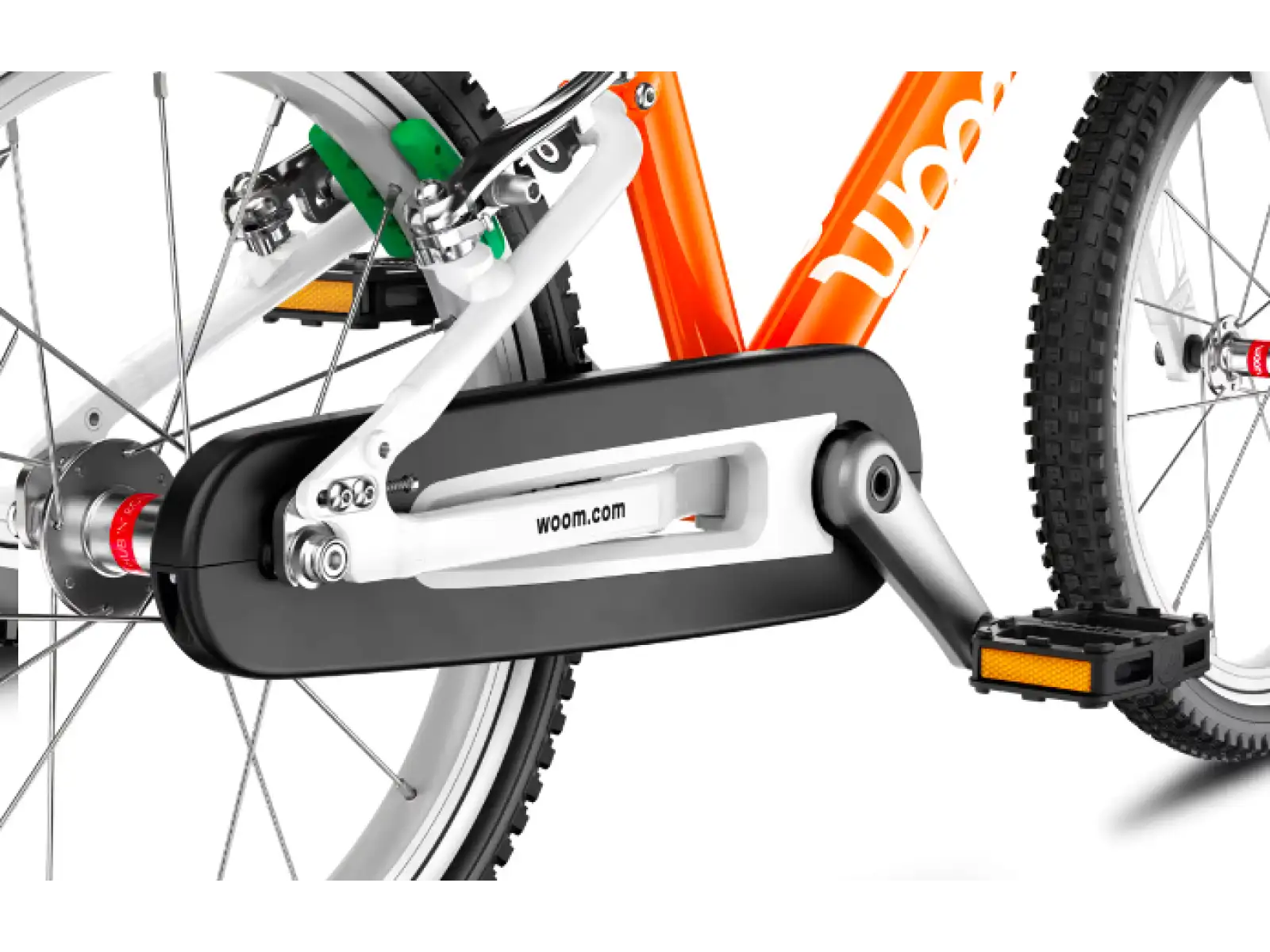 Woom 3 Flame Orange 16 detský bicykel