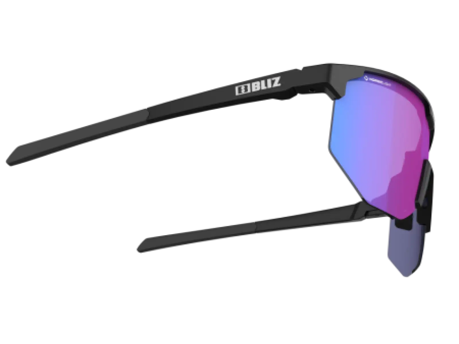Bliz Hero Nano Optics okuliare Nordic Matt Black/Violet/Blue Multi cat. 2