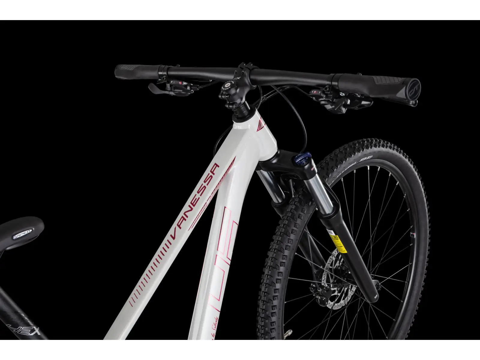 4Ever Vanessa Lady 29" dámsky horský bicykel Pearl white/metal pink
