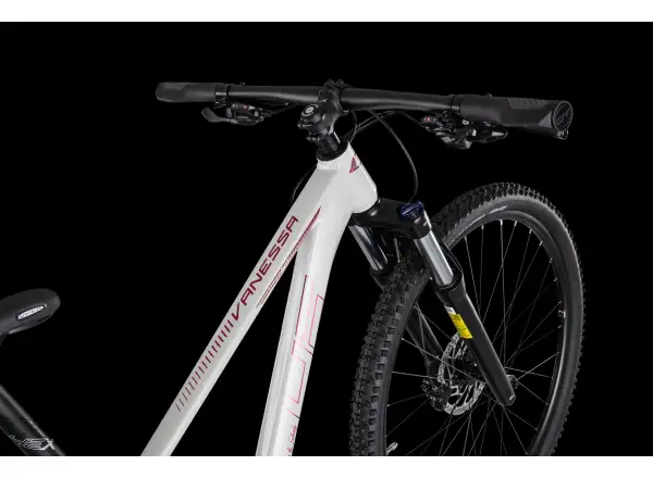 4Ever Vanessa Lady 29" dámsky horský bicykel Pearl white/metal pink