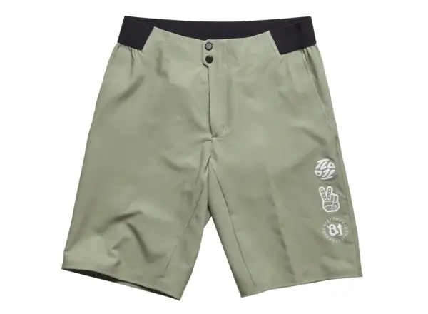 Troy Lee Designs Flowline Superlyte Short Mono pánske kraťasy Olive