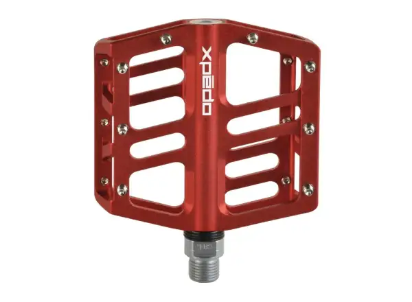 X-pedo ZED platformové pedále červená