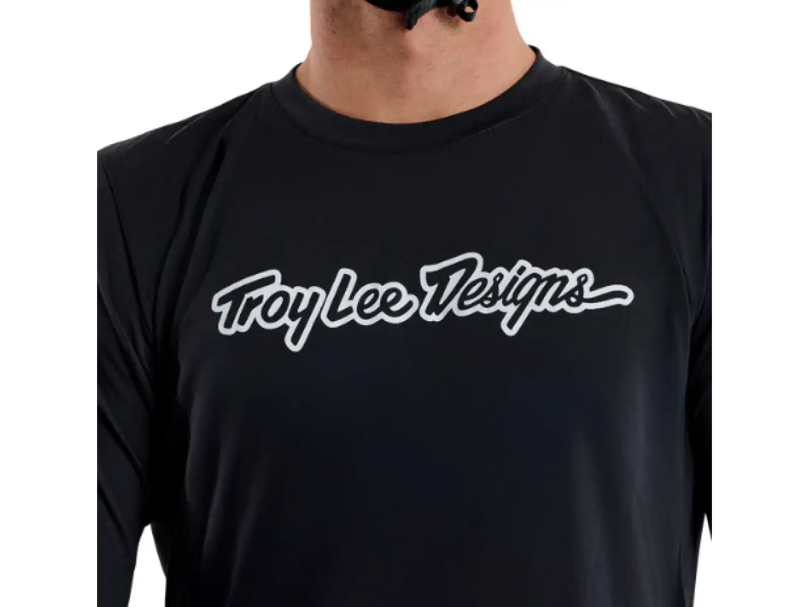 Troy Lee Designs Skyline Ride Tee pánsky dres dlhý rukáv Signature Black
