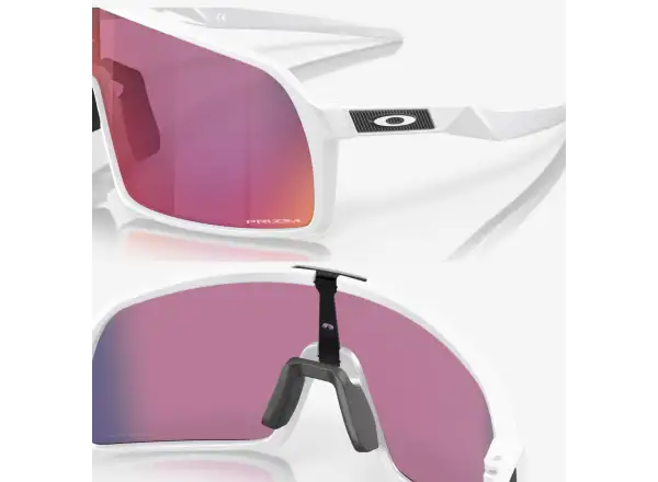 Oakley Sutro S okuliare Matte White/Prizm Road