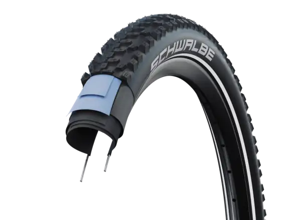 Schwalbe Smart Sam Performance E-25 Addix 27,5x2,35" MTB plášť drôt čierna/reflex