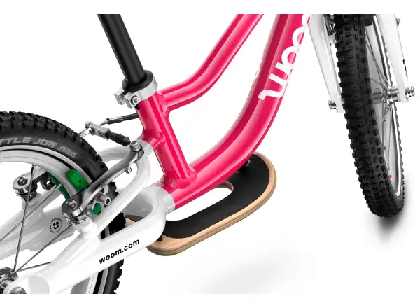 Woom GO 1 Plus detské odrážadlo 14" Hot Pink