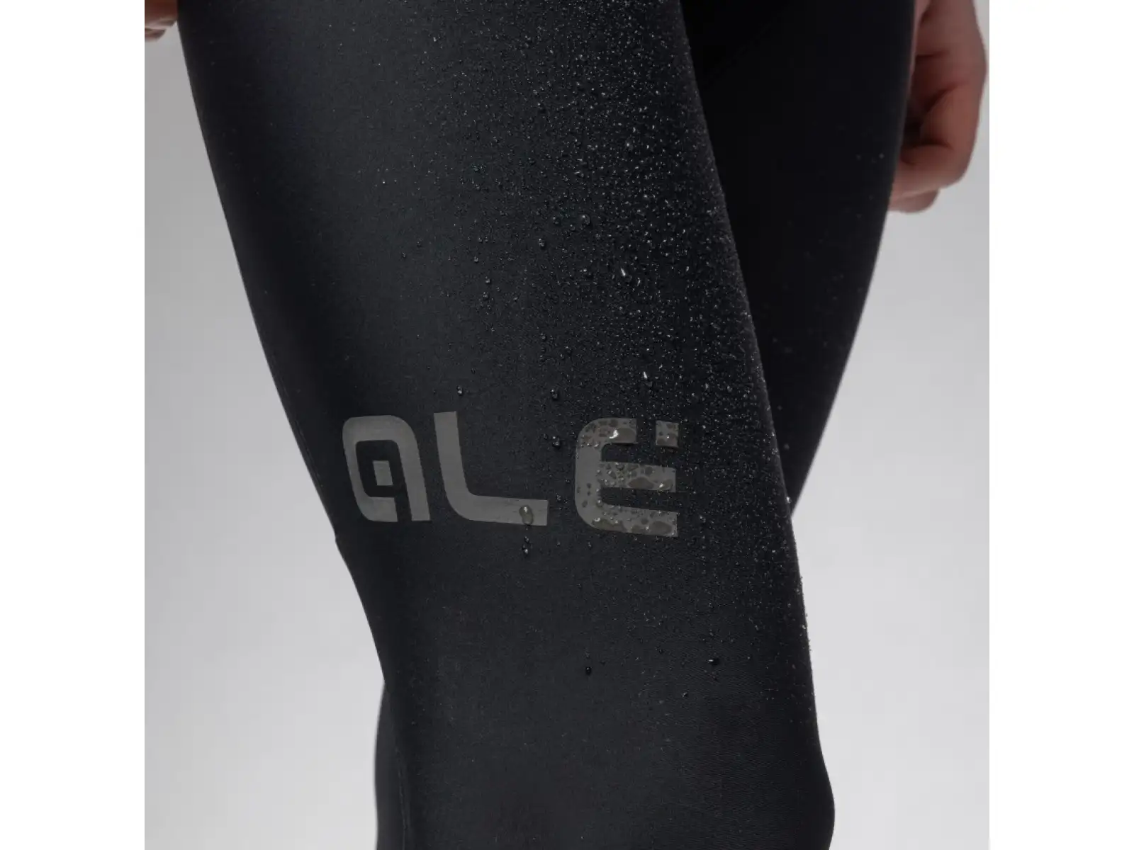 Alé R-EV1 Clima Warm Plus 2.0 pánske zimné nohavice s trakmi a vložkou Black