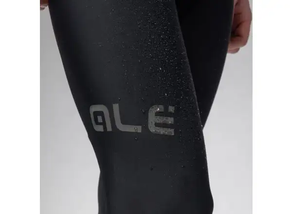 Alé R-EV1 Clima Warm Plus 2.0 pánske zimné nohavice s trakmi a vložkou Black