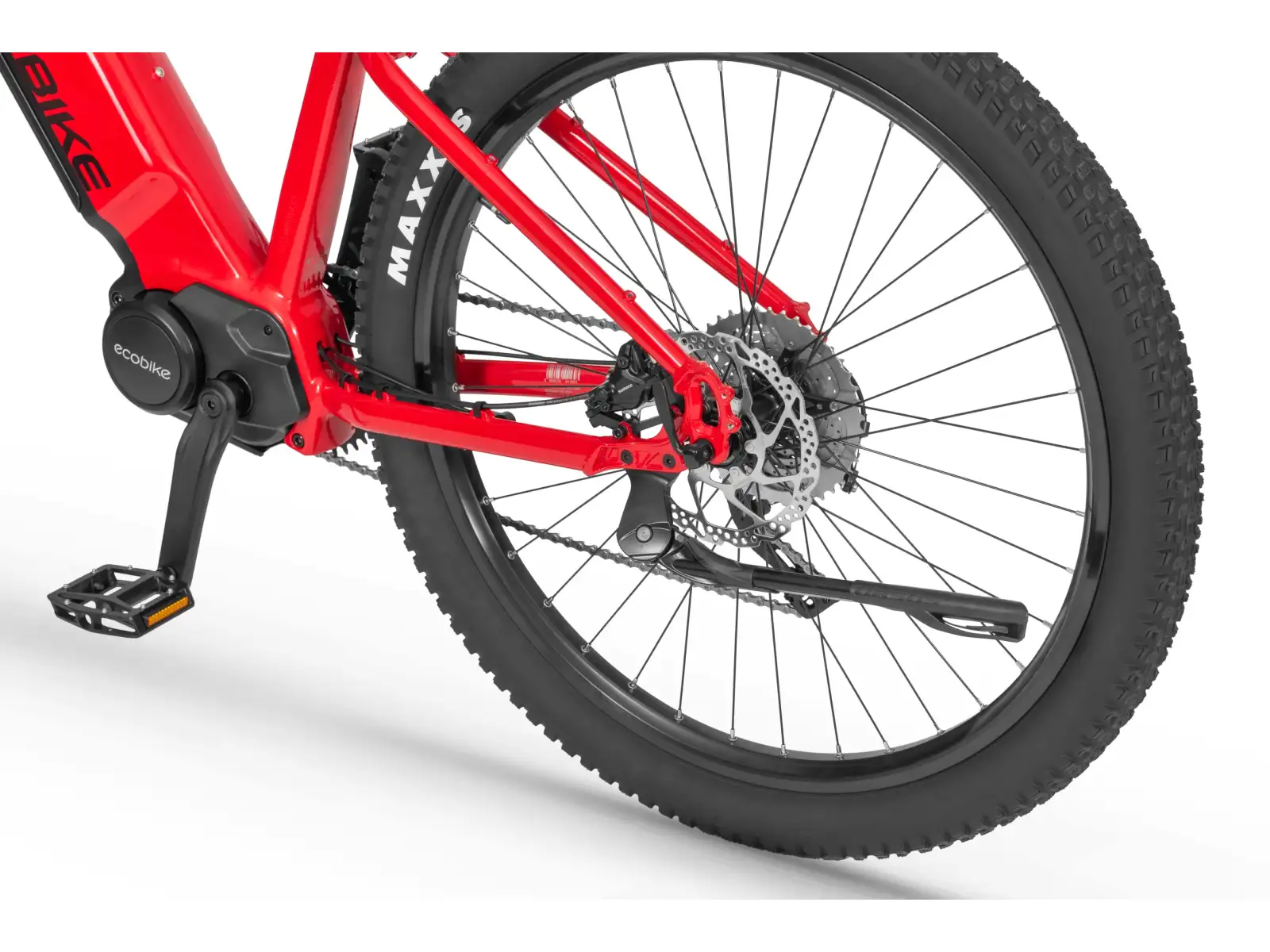 Ecobike RX 500 720 Wh Black Red horský elektrobicykel