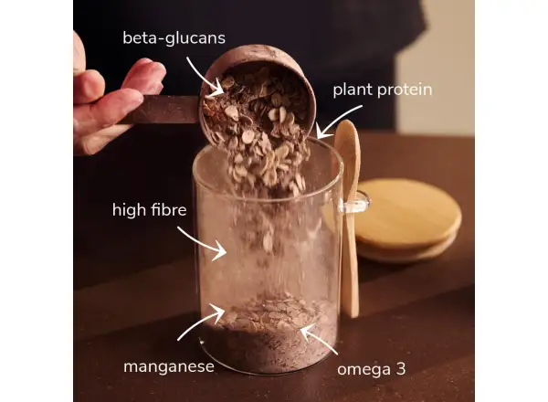 Veloforte Overnight Oats ovsená kaša Smooth Cocoa