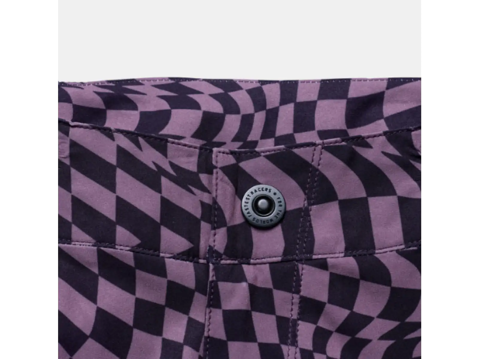 Troy Lee Designs Lilium Twisted Checkers dámske MTB nohavice Deep Purple