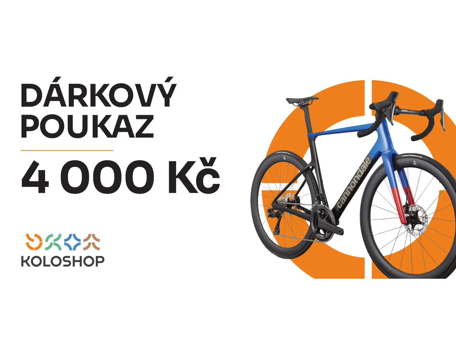 Darčekový poukaz v hodnote 4000 Kč