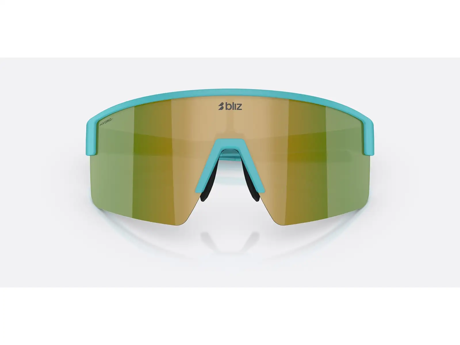 Bliz P004 slnečné okuliare Matte Turquoise/Green Blue/Green Revo