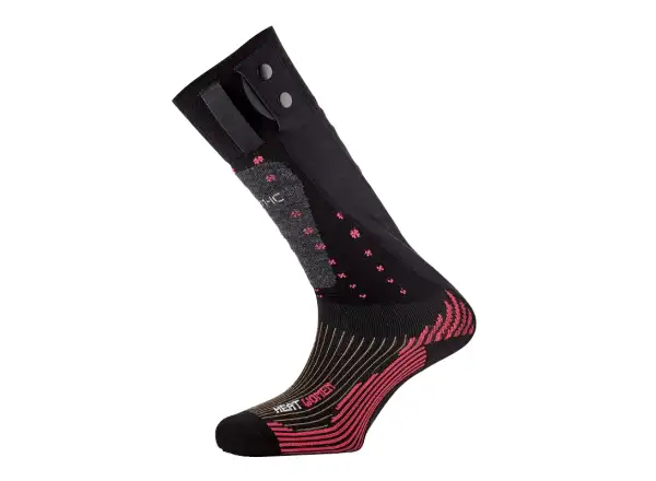Thermic Powersock Heat V2 dámske vyhrievané ponožky black/pink