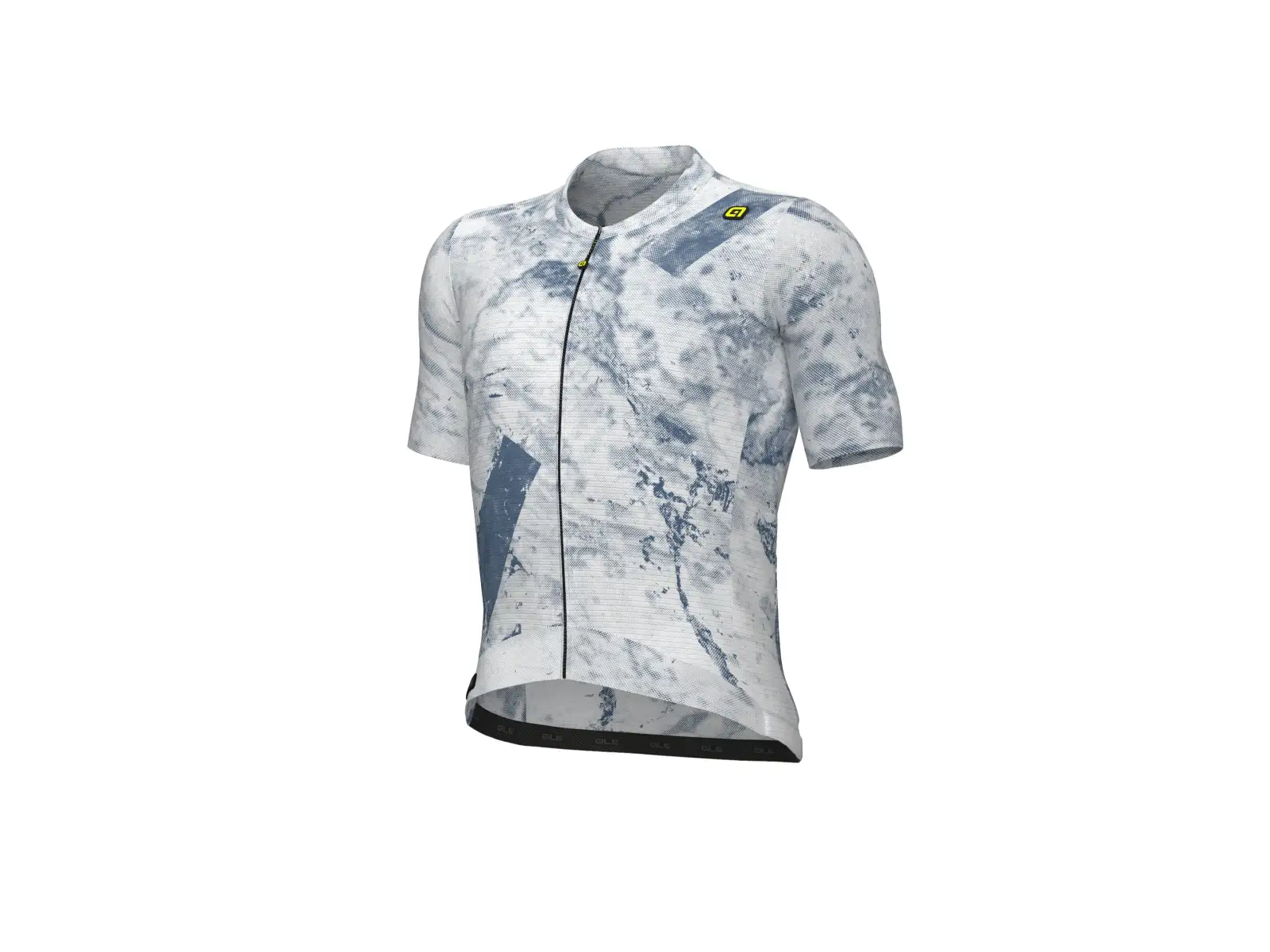 Alé PR-E Marble pánsky dres krátky rukáv Steel Blue