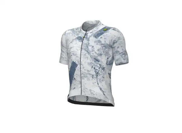 Alé PR-E Marble pánsky dres krátky rukáv Steel Blue