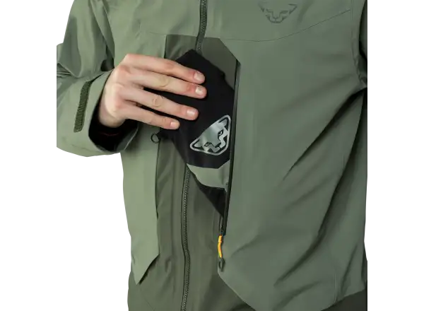 Dynafit Tigard 3L Stretch pánska bunda Atlantic