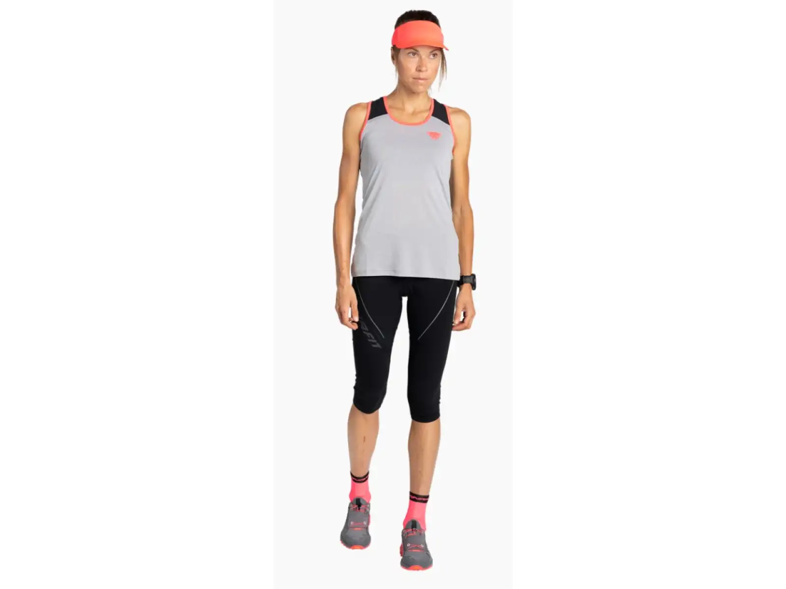 Dynafit Alpine 2 Dámske 3/4 bežecké legíny Black Out