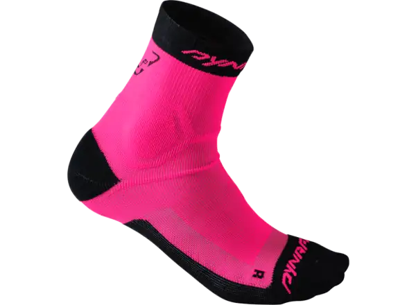 Dynafit ALPINE SHORT SK bežecké ponožky pink glo