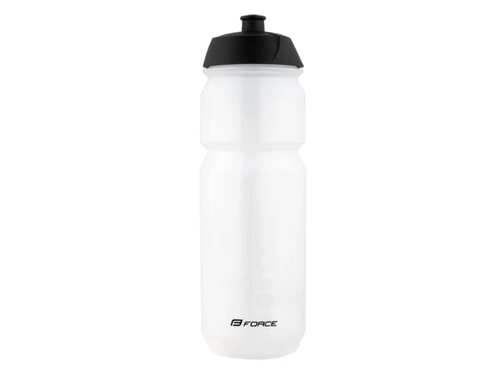 Force Divide cyklistická fľaša 750 ml transparentná/čierna