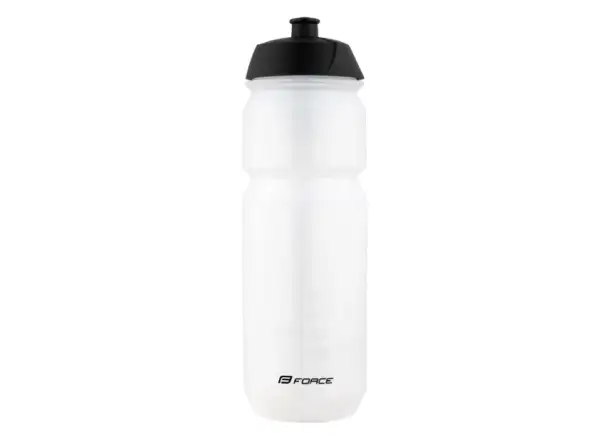 Force Divide cyklistická fľaša 750 ml transparentná/čierna
