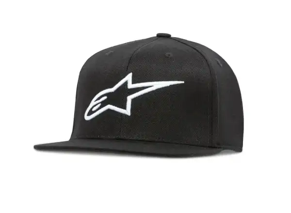 Kšiltovka Alpinestars Ageless Flatbill Cap Black/White