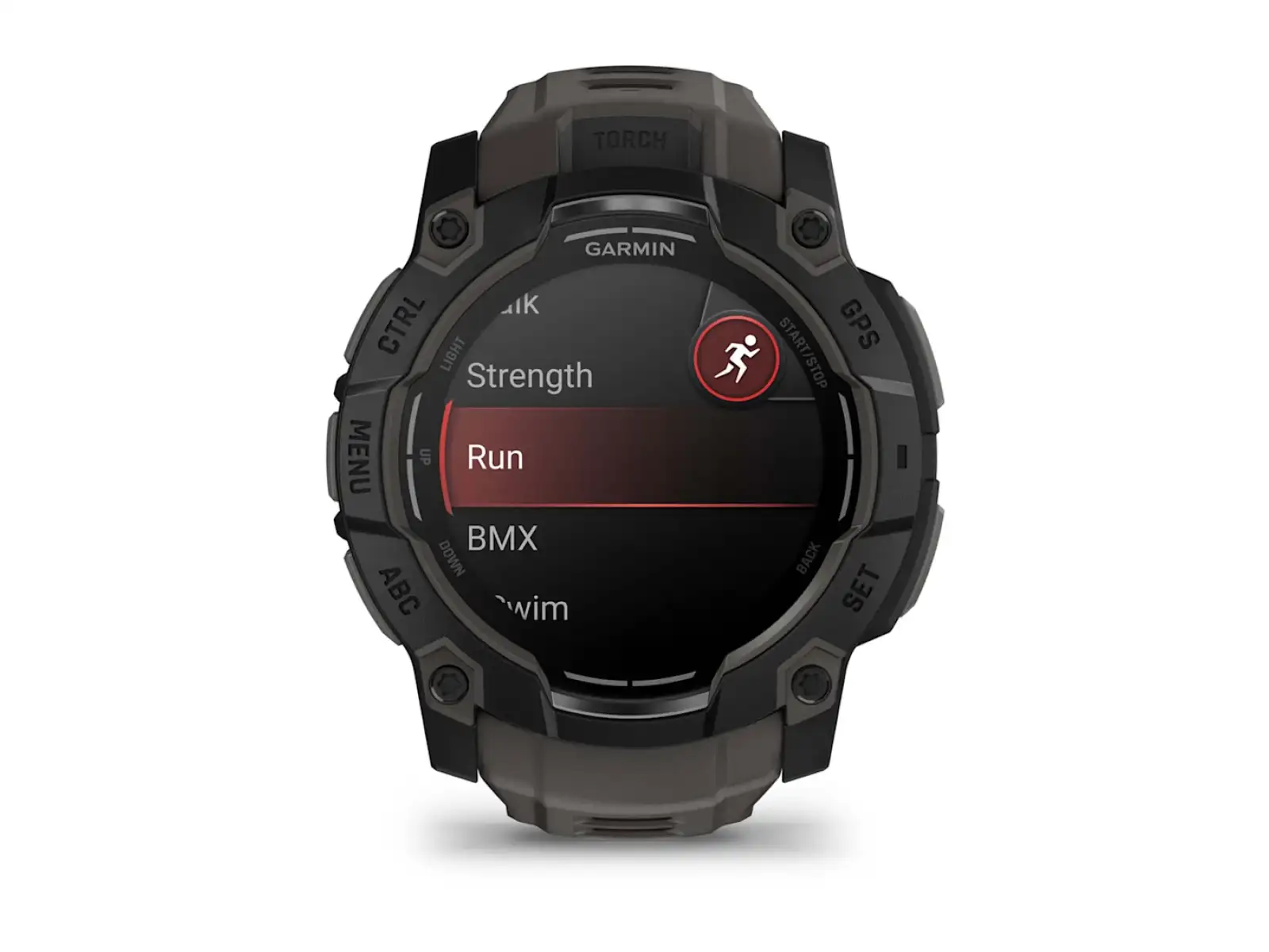 Garmin Instinct 3 Amoled 50 mm smart hodinky Black/Charcoal remienok