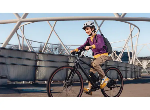 Woom Explore e 5 detský elektrobicykel Graphite Grey