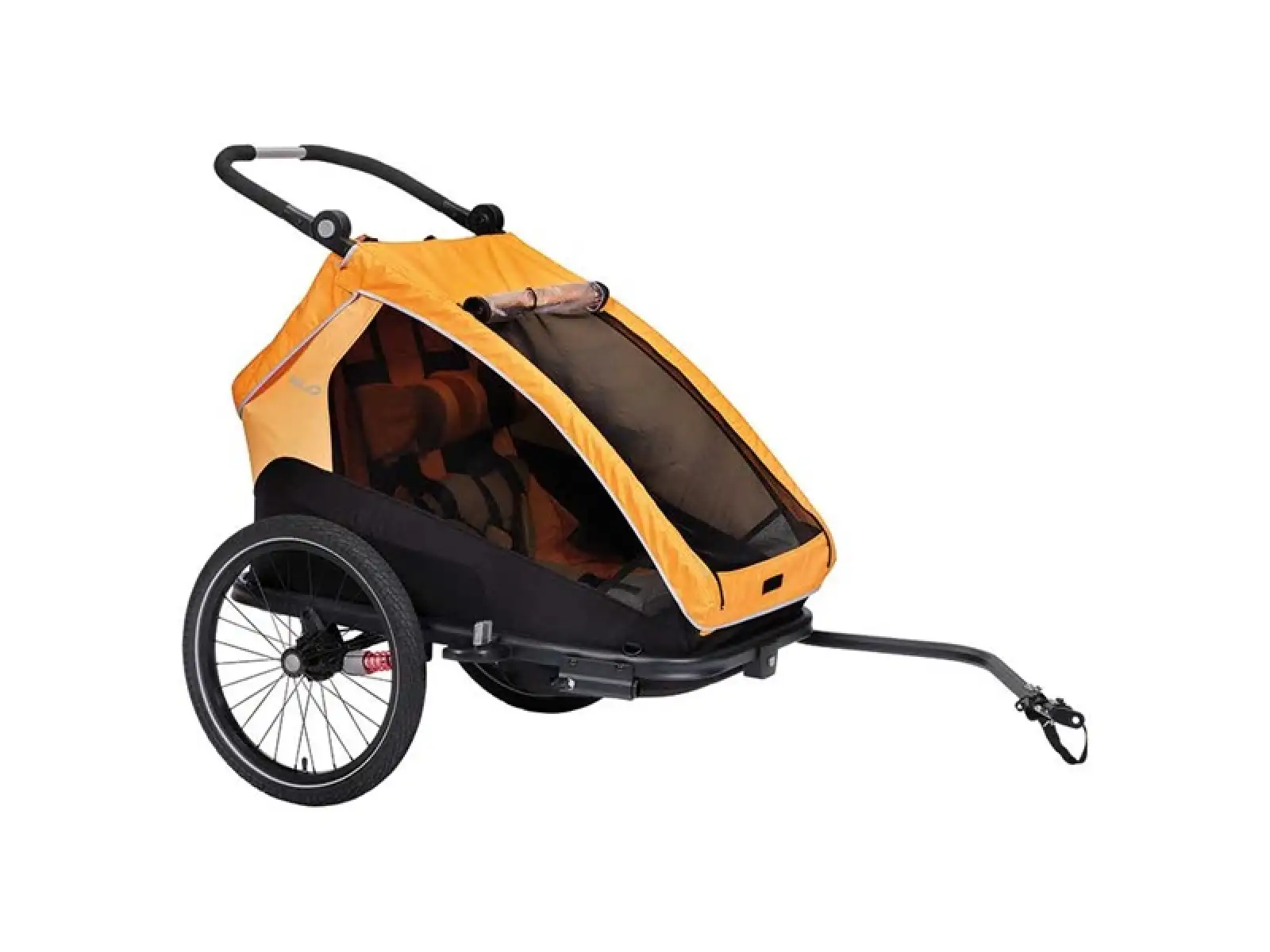 XLC DUOs BS-C10 dvojmiestny závesný vozík 20" Marigold/Anthrazit