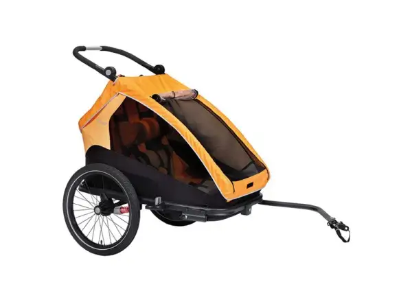 XLC DUOs BS-C10 dvojmiestny závesný vozík 20" Marigold/Anthrazit