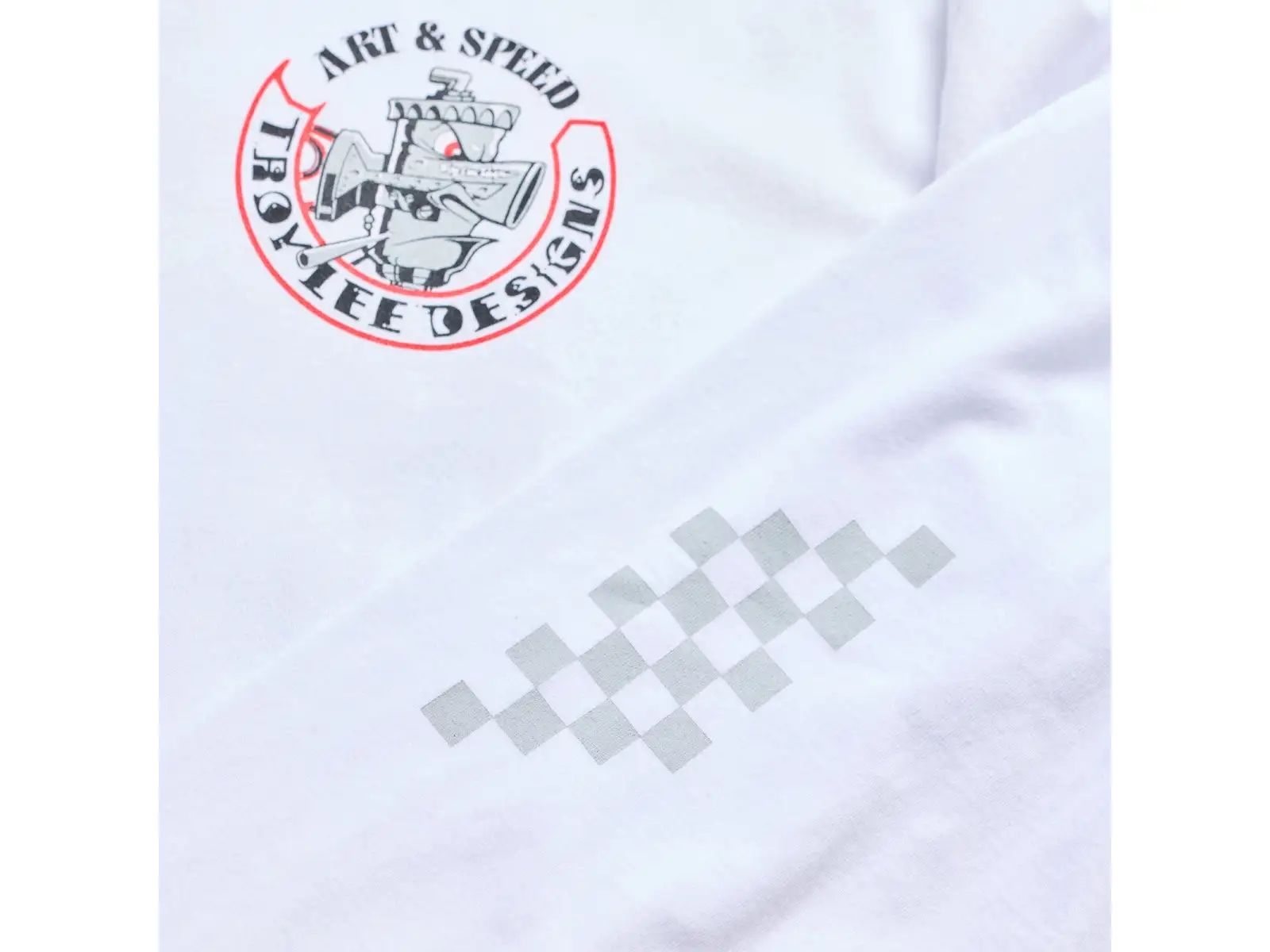 Troy Lee Designs Carb Club pánsky dres dlhý rukáv White
