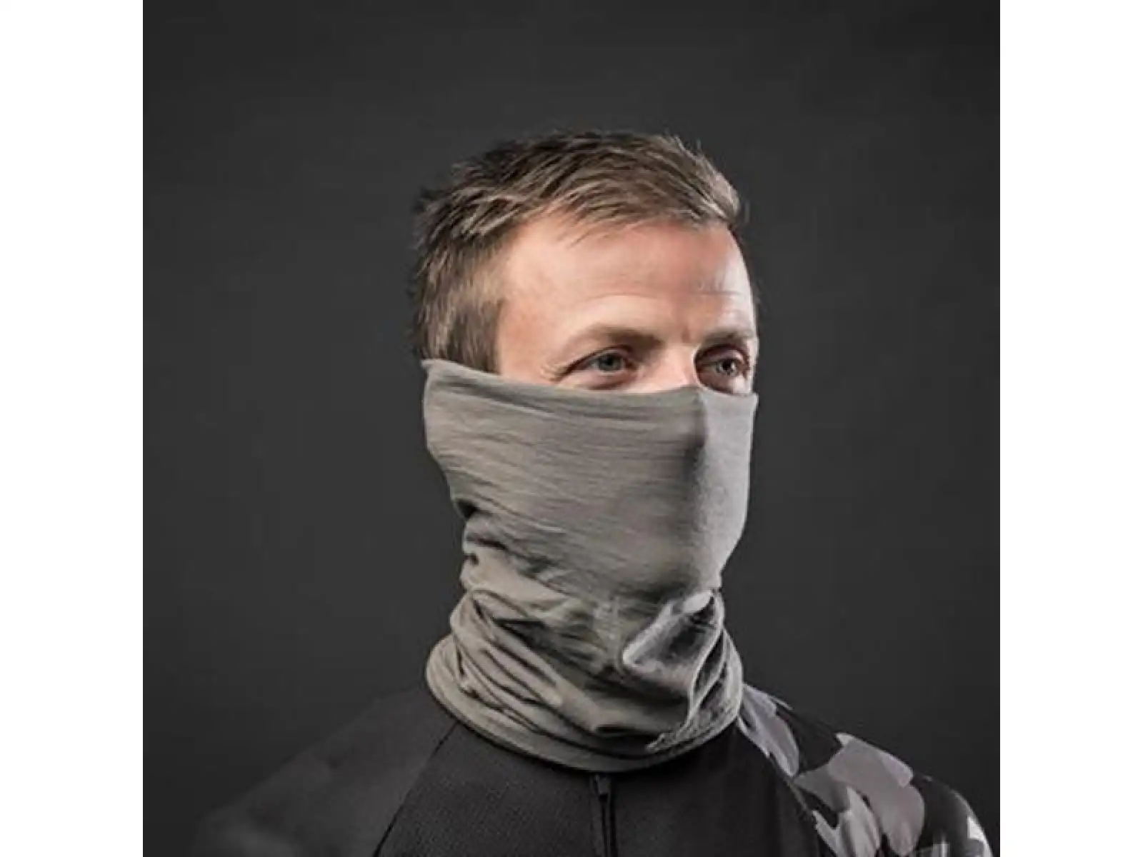 Grip Grab HeadGlove Merino šatka sivá