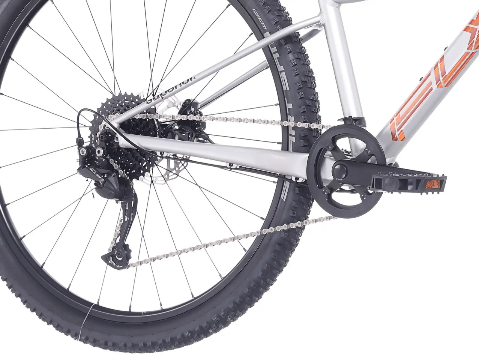 Superior F.L.Y. 27 detský bicykel Matte Silver